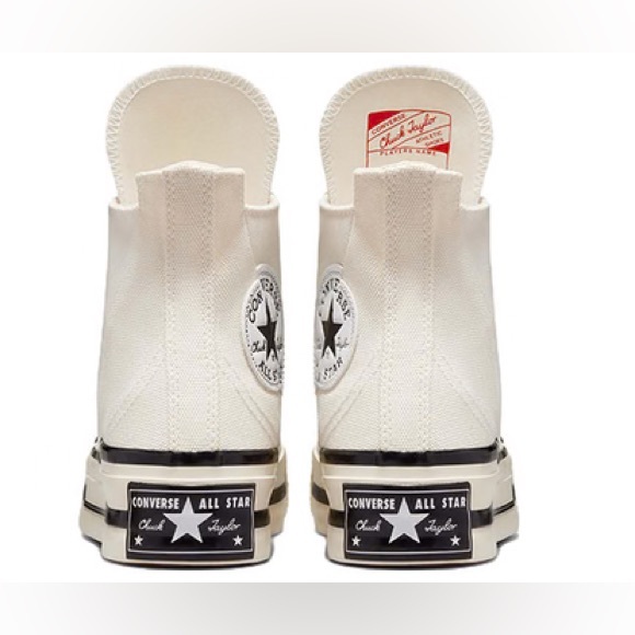 Converse Women's Chuck 70 “Egret” A00915C High-Top Sneakers - Picture 5 of 6